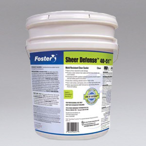 NIKRO 861097 - FOSTER 40-51 MOLD RESISTANT CLEAR COAT - Mold-Flood Remediation Equipment 
        Chemicals and Coatings 
        