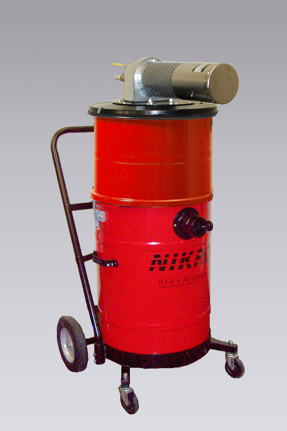 NIKRO AHW15150 - Painted Steel Pneumatic Vacuums/ Compressed Air Powered Vacuums - Pneumatic Vacuums/ Compressed Air Powered Vacuums 
        HEPA Filtered Vacuums 
        